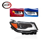 Pièces d'auto de voiture de haute qualité led phare phare pour boussole HID/xénon avec LED 2017 2018 2019 2020 2021