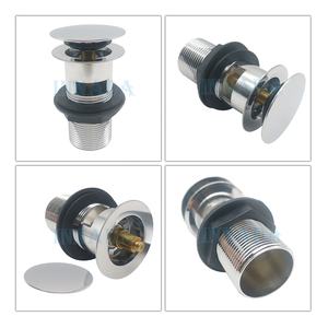 INNADA - Desagüe de Lavabo Emergente sin Rebosadero, Sistema <span class=keywords><strong>Clic</strong></span> <span class=keywords><strong>Clac</strong></span>, Latón y Cerámica, Desagüe con Rebosadero <span class=keywords><strong>Clic</strong></span> Clack - Product Image 3