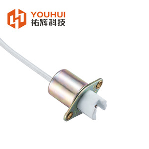 Base de Lámpara de Cerámica Youhui R7S, Soporte de Tubo de 25 mm para Lámpara Infrarroja de Tubo Único, Diseño de Seguridad - Product Image 2