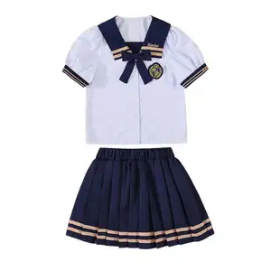 YCAI 유치원 교복 세트, 봄 여름 아동복 초등학교 교복 디자인, 어린이 의류 교복.