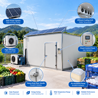 Chambre froide à énergie solaire pour la conservation des produits frais, des fruits, des légumes, de la viande, des fruits de mer et des aliments