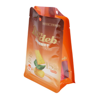 Impression d'emballages Sacs en plastique d'emballage personnalisés Emballage de collation Sacs en plastique de pochette à biscuits