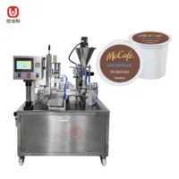 Lage Kosten Koffie Pods Vullen Sluitmachine Voor 32 Pods Plastic Capsule Vulmachine