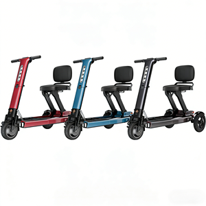 ซูเว่ย ZW501 สกู๊ตเตอร์พับได้แบบพกพา น้ำหนักเบาพิเศษ สำหรับผู้พิการ รุ่นใหม่ ดีไซน์ทันสมัย เหมาะสำหรับการเดินทางกลางแจ้ง ขนาดกะทัดรัด มอเตอร์ไร้แปรงถ่าน ZW501 3 วัตต์ - Product Image 5