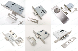High Security Spanish Euro Profile 3 Pins/round Bolts Mortise Dead Bolt <strong>Door</strong> Lock for Wooden <strong>Door</strong> - Product Image 4