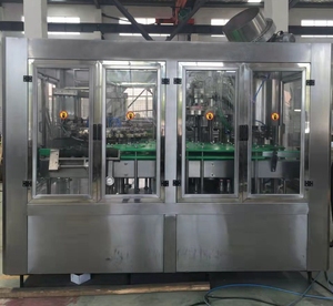 Tự động chai <span class=keywords><strong>Cola</strong></span> Soda nước giải khát có ga uống điền máy dây chuyền sản xuất có ga mềm uống Máy làm - Product Image 5