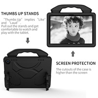 Çocuklar için Amazon Kindle yangın HD10 HD 10 artı 2021 10.1 inç Tablet standı kılıf kapak