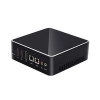 ZOOMWIN Offre Spéciale 8 * USB Mini PC N100 faible puissance ordinateur DDR4 RAM M.2 stockage double LAN 2 * HD DP affichage Portable petit Micro PC