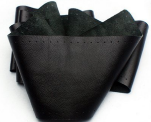 Housse de <span class=keywords><strong>volant</strong></span> de voiture universelle en <span class=keywords><strong>cuir</strong></span> cousue <span class=keywords><strong>à</strong></span> la main, style sport, haute qualité, design personnalisé, disponible en 38 cm et 40 cm - Product Image 1