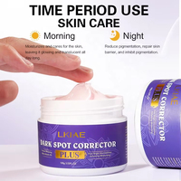 Crème Visage Hydratante et Éclaircissante Anti-Rides et Anti-Rougeurs à Double Glutathion et Arbutine 100g, Marque Privée Personnalisée