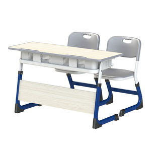 Conjuntos Escolares Modernos, Escritorio para Estudiantes de Madera y Metal, Mesas y Sillas de Estudio para Primaria, Proveedores de Muebles para Aulas Escolares - Product Image 3