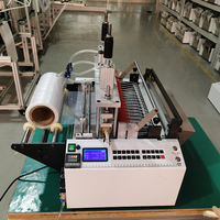 Machine de découpe et de scellage entièrement automatique intégrée pour sacs de stérilisation médicale en PE/PVC, machine de fabrication de sacs par pressage à chaud