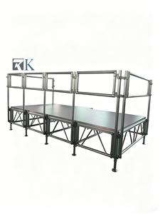 Mobile <b>Stage</b> Aluminum Alloy <b>Stage</b> for Weddings and Events Simple Mobile <b>Stage</b> for Exhibitions and Shows - Product Image 2