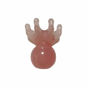 Peine de Masaje de Resina Rosa con Forma de Pulpo, Herramienta de Masaje para el Cuero Cabelludo, Peine de Masaje para SPA Capilar, Antifatiga - Product Image 3