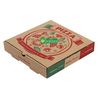 Großhandel E-Flute Bedruckte Pizza- & Sushi-Boxen mit Lackierung Fast-Food-Kartons 12 Zoll Recycelbar Einweg