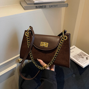 Nuevo Bolso Bandolera con Estampado de Leopardo, Moda 2026, Versátil, con Hebilla de Cadena y Forma Cuadrada, Bolsos de Mano para Mujer - Product Image 5