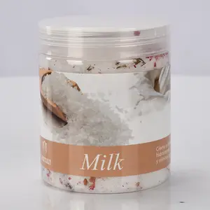 OEM Wholesale Luxury Private Label Natural Organic Vegan Bath Soak Salt Aromatherapy Epsom Bath Salt with Flowers