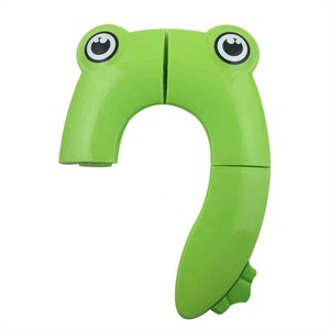 Couvre-siège <span class=keywords><strong>de</strong></span> <span class=keywords><strong>toilette</strong></span> pliable en silicone souple, écologique, en forme d'animal personnalisé, lavable, pour bébés, tout-petits et enfants - Product Image 2
