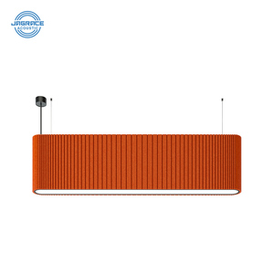 Panel Acústico Decorativo Absorbente de Sonido con Lámpara LED de <span class=keywords><strong>Techo</strong></span> para Oficina e Iluminación Interior del Hogar, Precio de Fábrica, Nuevo - Product Image 4