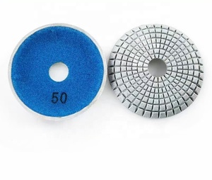 OEM 4 İnç Islak ve Kuru Elmas Parlatma Pedleri Granit Mermer Kuvars Beton Tezgah Açılı Taşlama Makinesi Taş Parlatıcı için - Product Image 3