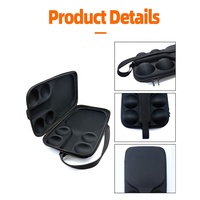 Étui de rangement portable pour raquette de pickleball en EVA de haute qualité, à fermeture éclair, coque rigide, antichoc, anti-poussière, résistant à l'eau