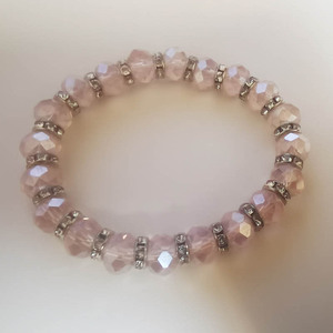 Thời Trang Đàn Hồi Vòng Đeo Tay Bohemia Pha Lê Rhinestone Độc Đáo Nhà Máy Mặt Pha Lê Thủy Tinh Hai Lớp Pha Lê Chuỗi Hạt Vòng Đeo Tay - Product Image 3