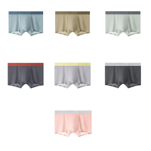 Caleçons Boxers Homme Ultra-Légers Sans Coutures Confortables Antibactériens Effet Soie Glacée Sans Traces - Product Image 6
