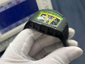 2026 New Product. High Quality. Barrel-shaped Design. Ceramic Case. Trendy and Fashionable. Men's <b>Mechanical</b> <b>Watch</b>. - Product Image 3