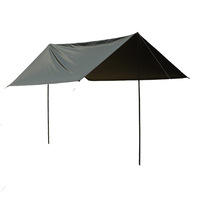 Tente de toit universelle pour voiture, auvent latéral en tissu Oxford, installation manuelle, résistante à la pluie et au soleil, 1000-1500mm, imperméable pour l'extérieur