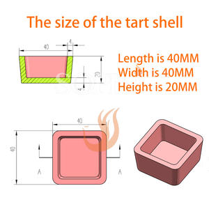 Мини-машина для изготовления тартлетов с 42 отверстиями - Product Image 3