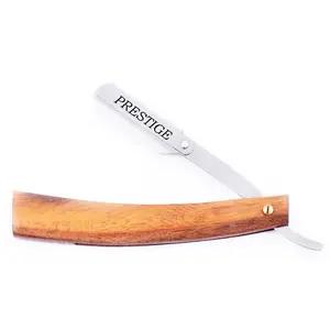 Professionele Nieuwe Natuurlijke Houten Handgreep Kapper Scheermes Met Verwisselbare Blade | Straight Edge Razor Voor Mannen Perfect Scheren