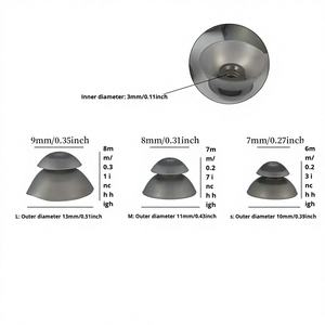 Dômes pour aides auditives Power Domes 9/11/13mm, dômes auriculaires en silicone souples, embouts de puissance, ensemble multi-tailles universel pour appareils <span class=keywords><strong>auditifs</strong></span> - Product Image 2