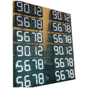 Led Gas Price Digital Display Electronic Digital Displays With Led Screen Signage For Gas Station