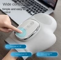 Nouveau masseur électrique portable pour les mains, avec chaleur, compression par airbag, sans fil, pour le massage des doigts et de la paume