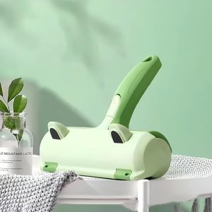 Rodillo Quitapelusas Reutilizable y Ecológico con Forma de Rana, Cepillo Adhesivo para Pelo de Mascotas, Limpieza Automática Bidireccional para Perros y Gatos - Product Image 6