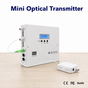 Transmetteur optique mini CATV RF Wolck 1310/1550nm 10dBm 10KM avec AGC MGC pour réseau FTTH courte distance - Product Image 1