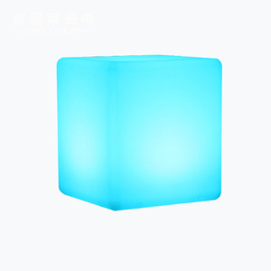 Bán Chạy Đèn Hình Khối Có Thể Điều Chỉnh Độ Sáng 16 Màu Chống Nước Đèn Ngủ Phát Sáng Cho Trẻ Em Đèn Bàn Hình Khối Led - Product Image 5