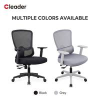 Chaises de bureau ergonomiques pivotantes pour gestionnaires, cadres et personnel, avec dossier haut en maille respirante, pour l'étude et l'utilisation d'ordinateurs