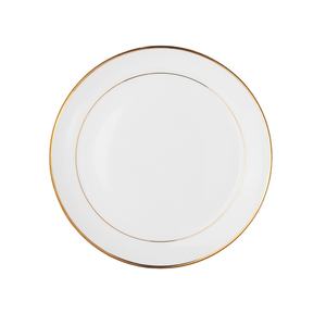 Набор из 12 предметов, элегантная фарфоровая посуда, роскошный керамический набор с золотой отделкой - Product Image 3