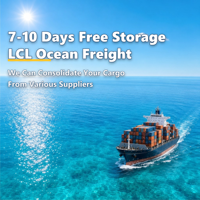 Transitaire maritime LCL pour la consolidation de marchandises multi-fournisseurs avec réception par lots et chargement de conteneurs