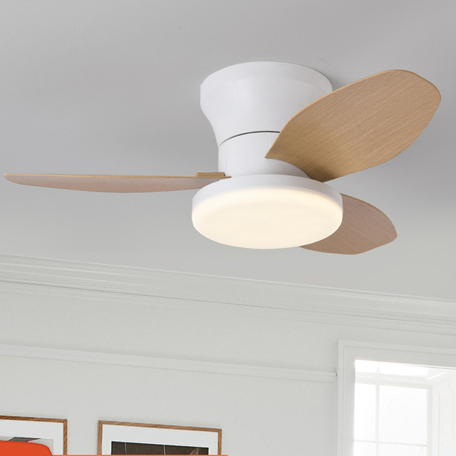 Wholesale 3 Abs Blades APP Control Smart Decorative Smart Modern Led Dimmable Ceiling Fan With Light and Remote