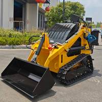 Chargeuse compacte télécommandée et chargeuse sur chenilles sans pilote pour le transport de matériaux sur sites miniers – Machinerie lourde haute efficacité