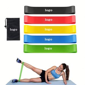 Bandas de Resistencia Elásticas Ligeras con Logotipo Personalizado para Promociones de Bienestar Corporativo - Product Image 1