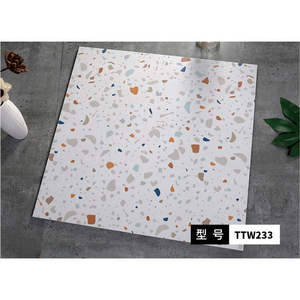 80x80 Terrazzo Porcelain Modern <strong>Design</strong> Durable Acid-<strong>Resistant</strong> Interior <strong>Bathroom</strong> Wall Tiles for Apartment &amp; Villa Use TTW233 - Product Image 1