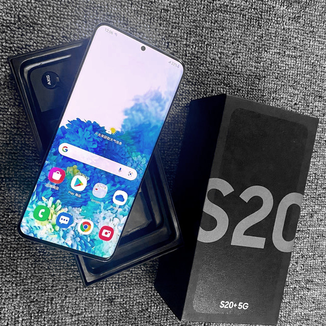 High Quality Low Price Used Touch Screen Mobile Phone Good Condition Wholesale S Series S20+ Telephone