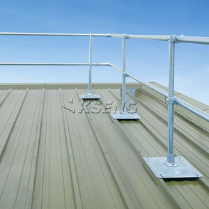 Barandilla de seguridad para techo, protección de bordes, pasamanos, sistema de barandilla para techo con puerta de seguridad para techos corrugados - Product Image 1