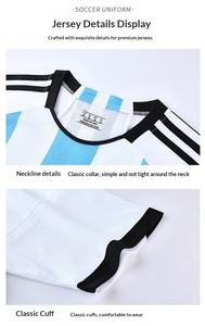 Venta al por Mayor de Camisetas de Fútbol de Brasil <span class=keywords><strong>2022</strong></span>, Messi, C. Ronaldo, Neymar, Poliéster Transpirable de Verano para Competencia y Entrenamiento - Product Image 6