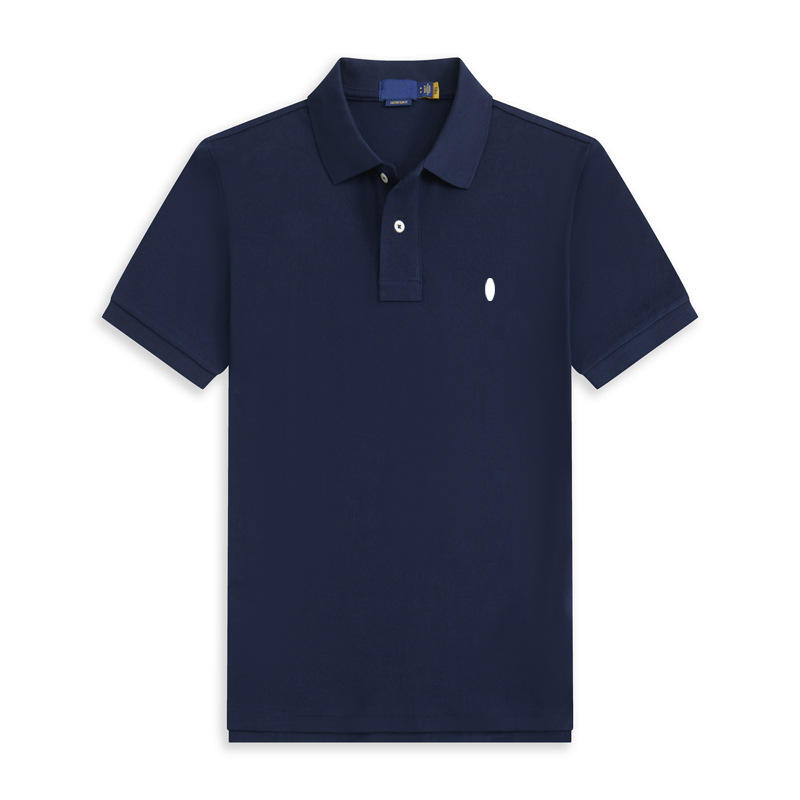 Bleu saphir avec logo poney blanc