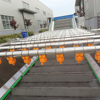 Groente- en fruitwasmachine met motor, multifunctionele reinigingsapparatuur van roestvrij staal