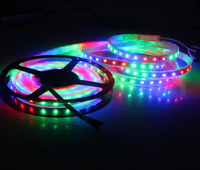 Bande lumineuse RGB led flexible, 5050, adressable, WS2811, 5m 12V 24v, 300 diodes, couleur de rêve